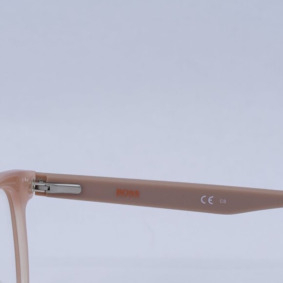 🕶️ New Hugo Boss BO 0318 C9N Eyeglasses - Light Brown Frame - Picture 8 of 11